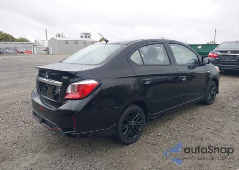 2024 Mitsubishi Mirage G4 Black Edition из США, поврежденный, VIN ML32FUFJ1RHF14538